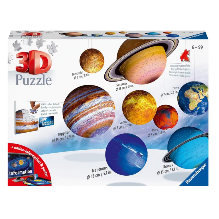 Ravensburger 3D sestavljanka PLANETI