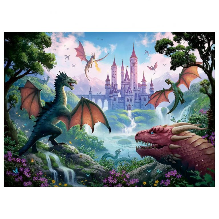 Ravensburger sestavljanka Zmajev grad - slika 2