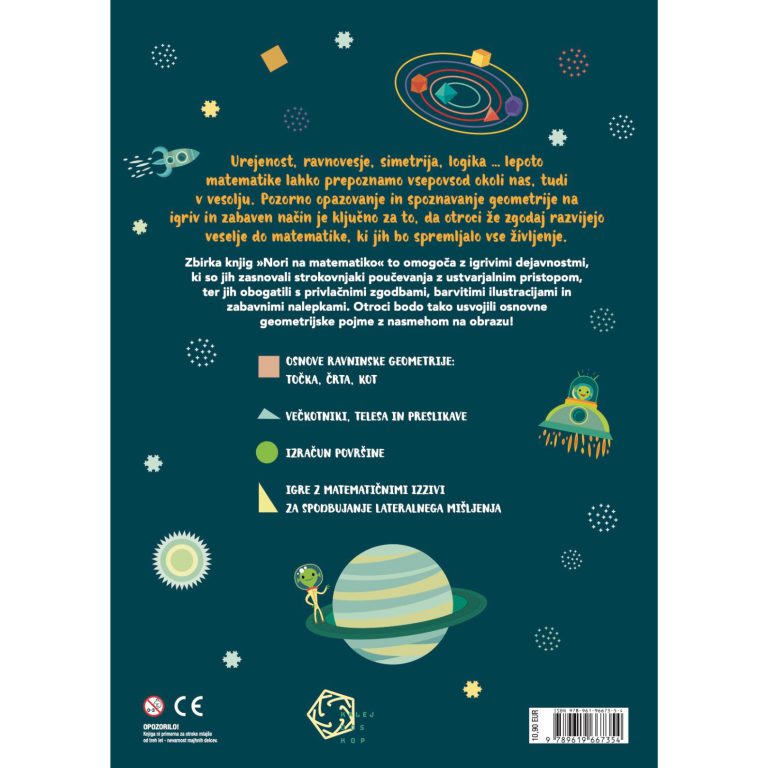 Nori na matematiko: MISIJA GEOMETRIJA (9-11 let) - slika 2