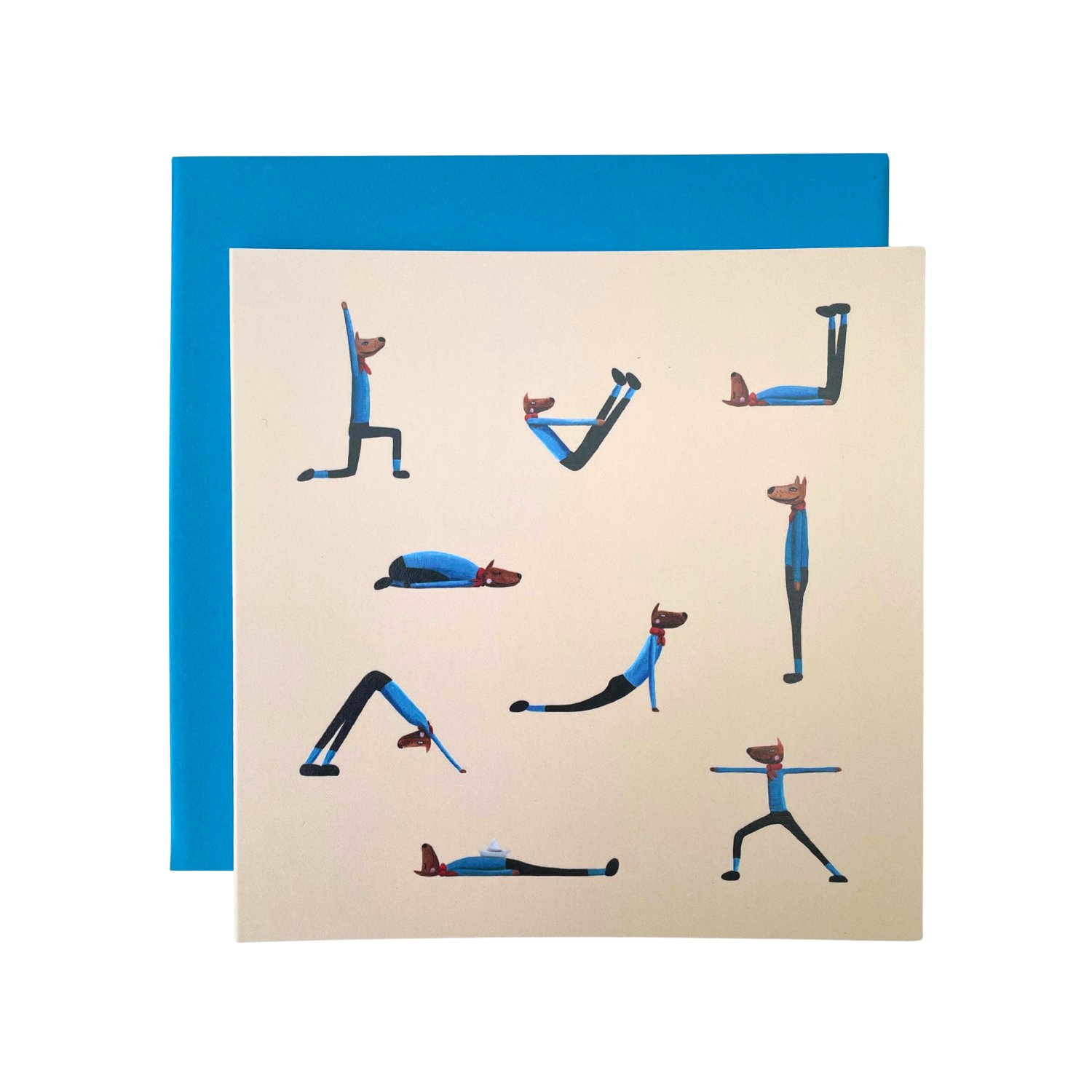 Voščilnica JOGI - VAJE ZA MOČ IN POGUM (Mojca Fo)