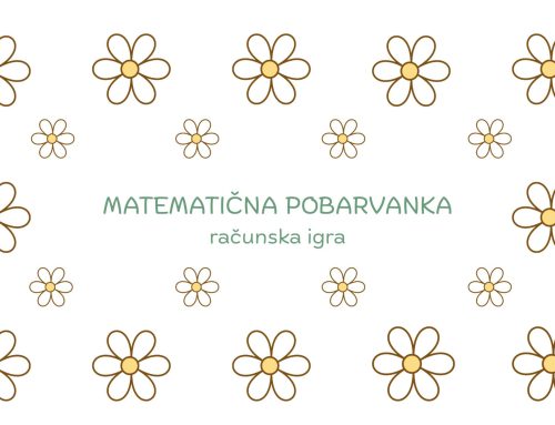 Matematična pobarvanka